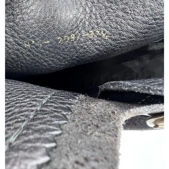 Pedro Garcia Womens EUR 37.5 US 7 TOTIE 22 Black Suede Heel Ankle Boots Buckle - Picture 7 of 8